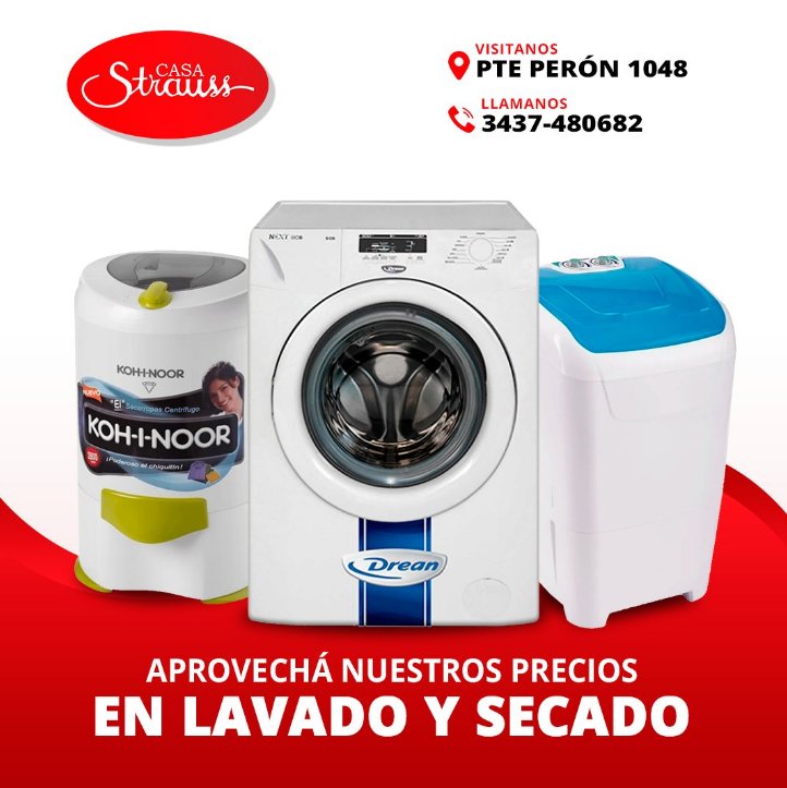 Lavarropas y Secarropas Drean